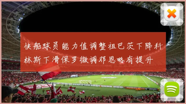快船球员能力值调整祖巴茨下降科林斯下滑保罗微调邓恩略有提升
